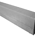 Trottoirband 13/15x25x100 grijs KOMO