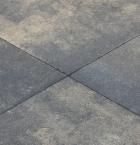 Carré 50x50x5cm Nero Piétra