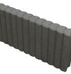 Rondoband Ø6x25x50 Antraciet