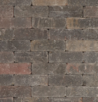 Metro Trommelsteen 21x7x7 brons genuanceerd