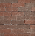 Tambour 21x7x7 Paars genuanceerd