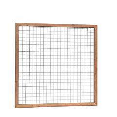 Douglas Betonijzertrellis met maas 7,5 x 7,5 cm, in raamwerk 4,5 x 7 cm, 180 x 180 cm, onbehandeld