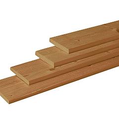 Douglas geschaafde plank 1,8 x 16 x 180 cm, groen geïmpregneerd