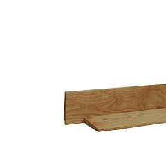 Douglas Zweeds rabat 1 zijde geschaafd, 1 zijde fijnbezaagd 1,0-2,1 x 16,5 x 400 cm, groen geïmpregneerd