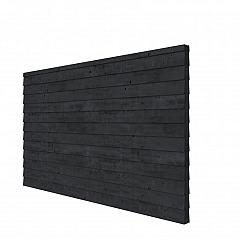 Douglas wandpakket tbv dubbelzijdige wand Comfort/DHZ 371x224 cm, zwart geïmpregneerd