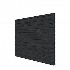 Douglas wandpakket tbv dubbelzijdige wand Comfort/DHZ 278,5x224 cm, zwart geïmpregneerd