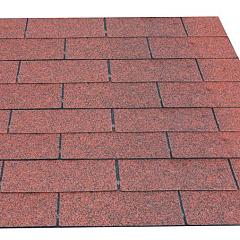Dakshingles per pak à 3 m2, rood