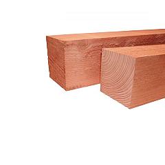 Douglas geschaafde paal 12 x 12 x 250 cm, onbehandeld
