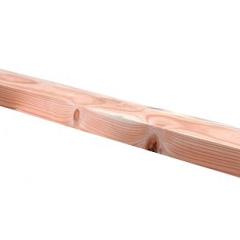 Douglas geschaafde afdekkap met sponning (6,1 x 1 cm) 4,2 x 8,5 x 180 cm, onbehandeld