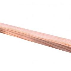 Douglas geschaafde afdeklat met sponning (6 x 1,2 cm) 2,8 x 8,5 x 180 cm, onbehandeld