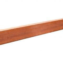 Azobe/Okan Hardhouten regel, 4-zijdig glad geschaafd 4,5 x 9 x 400 cm