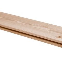 Douglas geschaafd gevel rabat 1,8 x 14,5 x 300 cm, groen geïmpregneerd