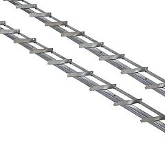 DHZ shutter framewerk, 2 stuks 165 cm tbv 14 planken