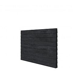 Douglas wandpakket tbv dubbelzijdige wand kapschuur Comfort 229x162 cm, zwart geïmpregneerd