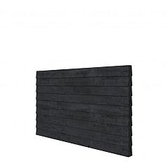 Douglas wandpakket tbv dubbelzijdige wand kapschuur Comfort 278,5x162 cm, zwart geïmpregneerd