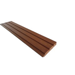 Thermovision Ayous geschaafd triple profiel 2 x 14 x 305 cm, thermisch gemodificeerd, pak a 4 stuks