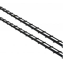 DHZ zwart shutter framewerk, 2 stuks 165 cm tbv 14 planken