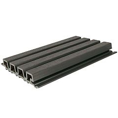 NewTechWood HKC co-extrusie Castellation PRO35 gevelbekleding, 3,3 x 21,5 x 230 cm, Silver Gray