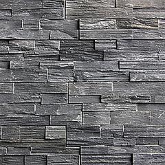 Black Slate steenstrip 60x15x2-3,5 cm.