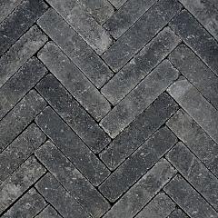 Retrostones Plus | Antraciet | Getrommeld | 5x20x6,4 cm