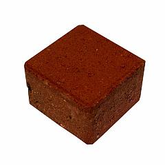 Betonsteentjes t.b.v. Eco Grates | Waterpasserend | Rood | 7,4x7,4x4,8 cm