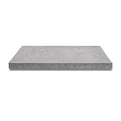 ArtiStone tegel zonder facet, gewapend 80x40x5 Grijs