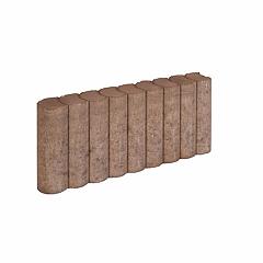 Rondo Palissadeband | Bruin | 50x8x25 cm