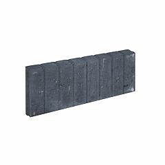 Mini blokjesband | Vierkant | Zwart | 50x6x20 cm