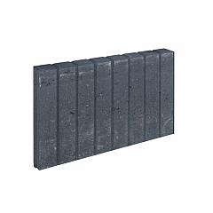 Mini blokjesband | Vierkant | Zwart | 50x6x35 cm