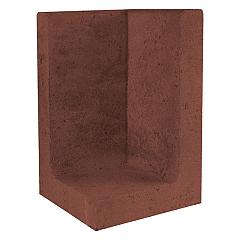 L-Element Hoek | Corten/Bruin | 30x30x50 cm