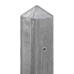 Betolux | Betonpaal tussenpaal | Grijs ongecoat | 180x10x10 cm