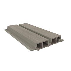 NewTechWood HKC co-extrusie Castellation PRO65 gevelbekleding, 3,3 x 18 x 290 cm, Antique