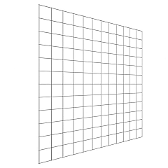 Gaaspaneel met maas 15 x 15 cm stekloos, verzinkte draad, 180 x 180 cm