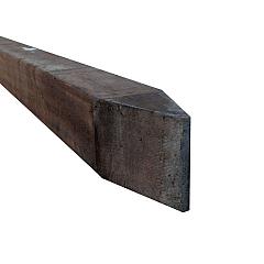 AV Hardhouten paal geschaafd, gepunt 6,8 x 6,8 x 400 cm