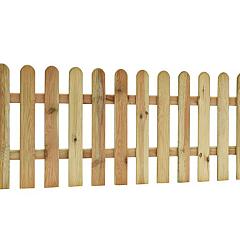 Reliëf rechthek 190 x 100 cm, groen geïmpregneerd.