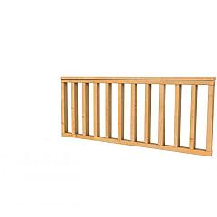 Hekwerk recht douglas type A, 178,5 x 73 cm, onbehandeld.