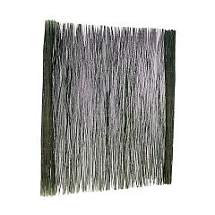 Wilgentenenmat, 1 stengel dik, met staaldraad gevlochten 100 x 200 cm.