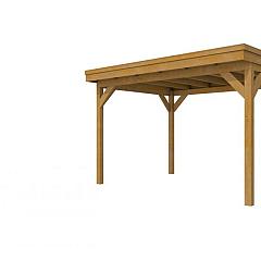 Douglasvision DHZ buitenverblijf 400 x 300 cm, groen geïmpregneerd.