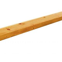 Grenen geschaafde afdekkap met sponning (6,2 cm) 3,5 x 8,5 x 235 cm tbv rechtscherm, groen geïmpregneerd