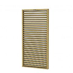 Shutterscherm Excellent vuren, 90 x 180 cm, groen geïmpregneerd.