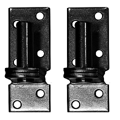 Duim zwart 16 mm tbv poort, per 2 stuks