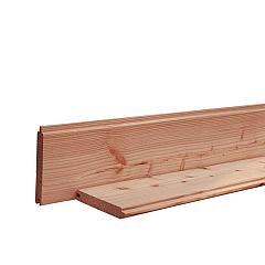 Douglas geschaafd blokhutprofiel 2,8 x 19,5 x 224 cm, onbehandeld.