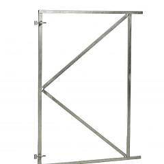 Verstelbaar stalen poortframe 120 x 155 cm, vuurverzinkt.