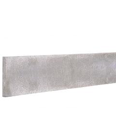 Betonplaat stampbeton 25 x 3,5 x 225 cm, grijs.