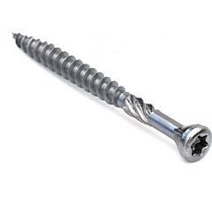 Terrasschroef 5 x 60 mm t.b.v. terrasplanken 25 - 28 mm dik, doos à 100 st.