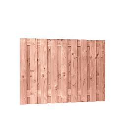 Douglas geschaafd plankenscherm 19-planks 16 mm, 180 x 130 cm, onbehandeld.