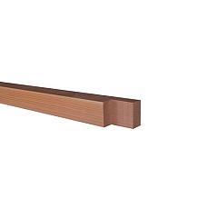 Douglas geschaafde tussenstaander met inkeping tbv zelfbouw 14 x 14 x 240 cm, onbehandeld