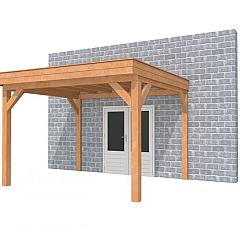 Buitenverblijf aan huis Premium I, douglas, basismodel L/D, 357x299 cm, kleurloos geïmpregneerd.