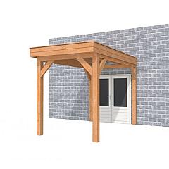 Buitenverblijf aan huis Premium I, douglas, basismodel XL/A, 207x349 cm, kleurloos geïmpregneerd.