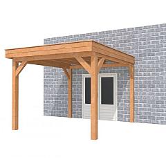 Buitenverblijf aan huis Premium I, douglas, basismodel XL/C, 307x349 cm, kleurloos geïmpregneerd.